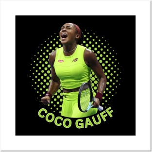 Coco Gauff Tennis Player Posters and Art